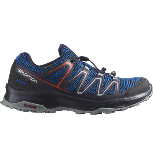 Salomon Custer Gore-tex gris zapatillas trekking mujer