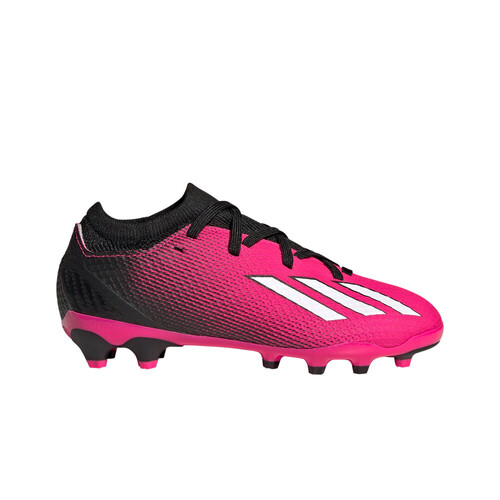 adidas X Speedportal.3 Mg J rosa botas de futbol niño cesped artificial