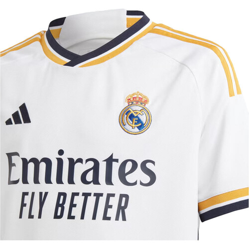 Camiseta Real Madrid Niño Primera Equipación Blanca 21/22