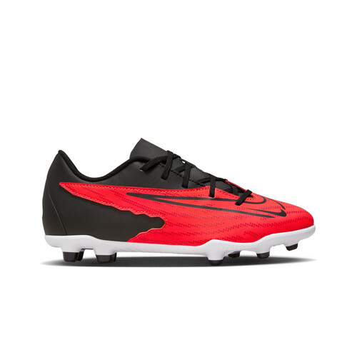 zapatilla fútbol sala nike PHANTON junior, rojo/negro