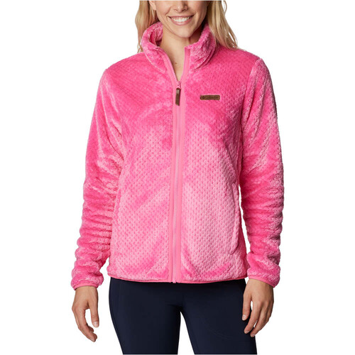 CHAQUETA FORRO POLAR NEGRO Y FUCSIA PARA MUJER PADRU W