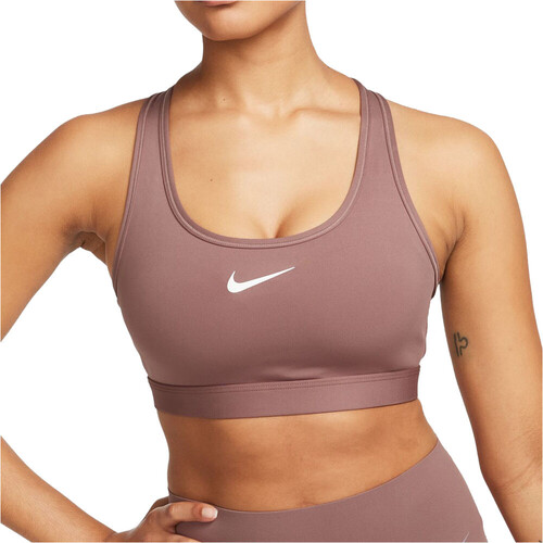 Soutien acolchoado Nike Swoosh Medium Support para mulher - DX6821