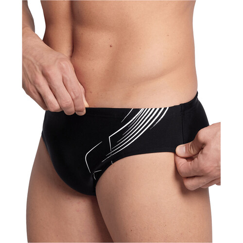 Arena Dreamy Swim Brief negro bañador natación hombre