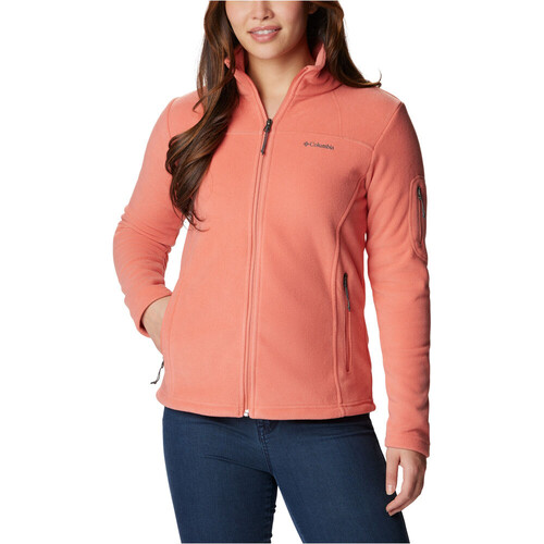 Chaqueta polar Columbia Fast Trek II para mujer Rosa claro