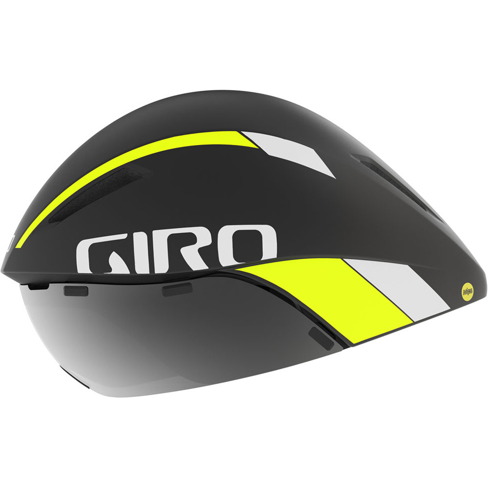 Giro Aerohead MIPS matte black fade/highlight yellow