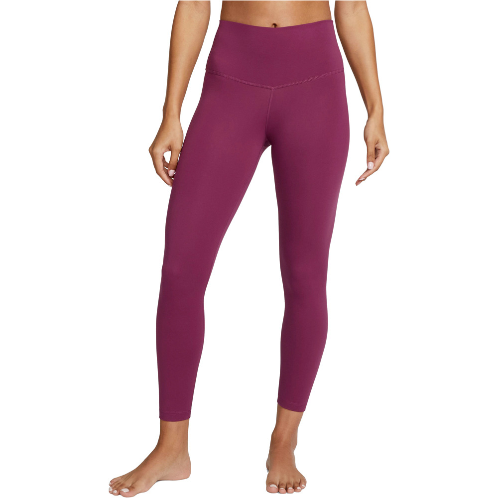 Comprar en oferta Nike Women Yoga 7/8 Tight Dri-FIT High-Rise (DM7023) rosewood/particle grey