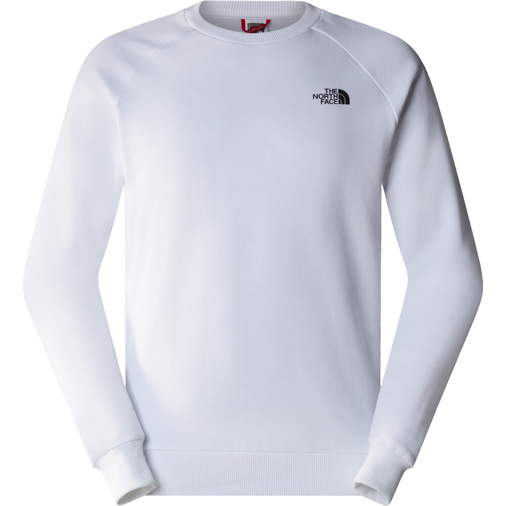The North Face Men's Raglan Redbox Sweater (4SZ9) white