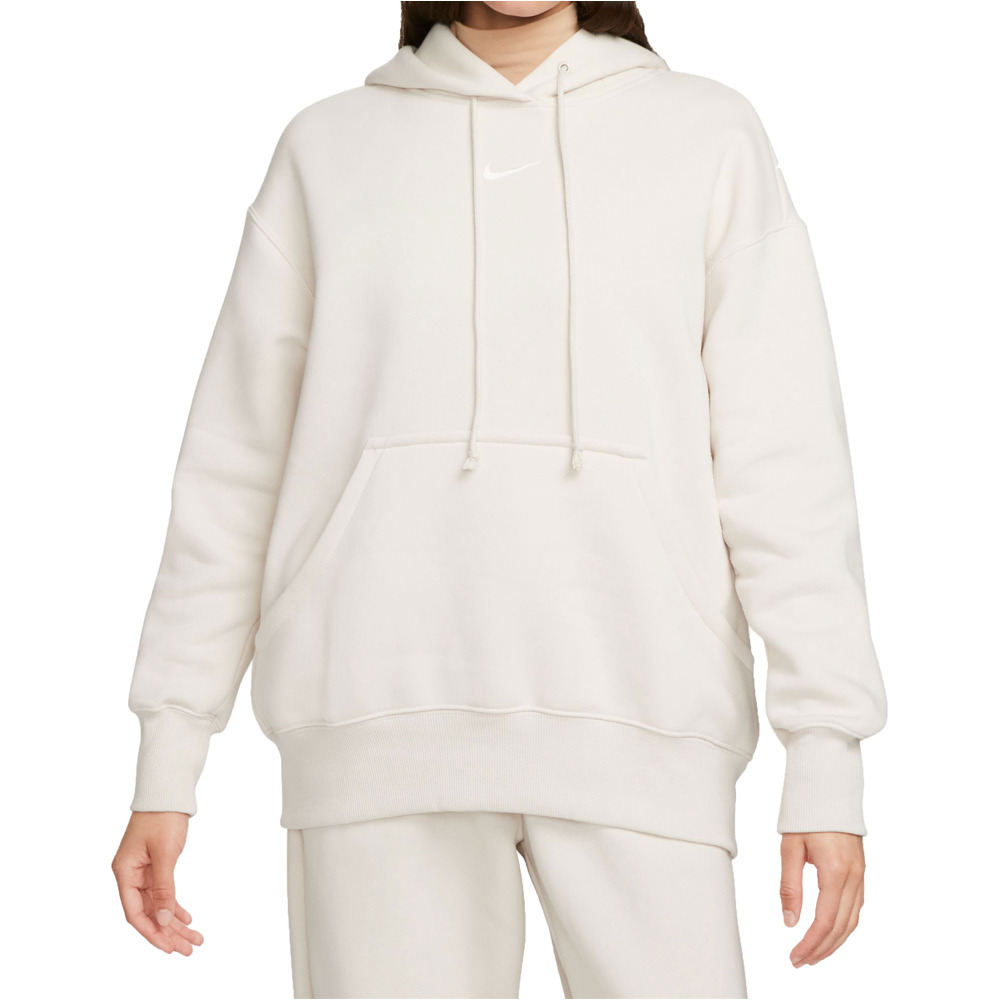 Comprar en oferta Nike Sportswear Phoenix Fleece Oversized Hoodie (DQ5860) light orewood brown/sail