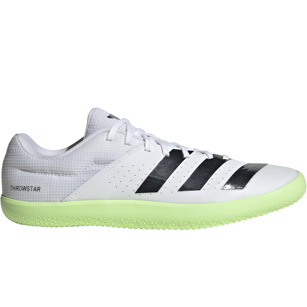 Adidas Adizero cloud white/core black/green spark (ID7238) - Zapatillas de atletismo