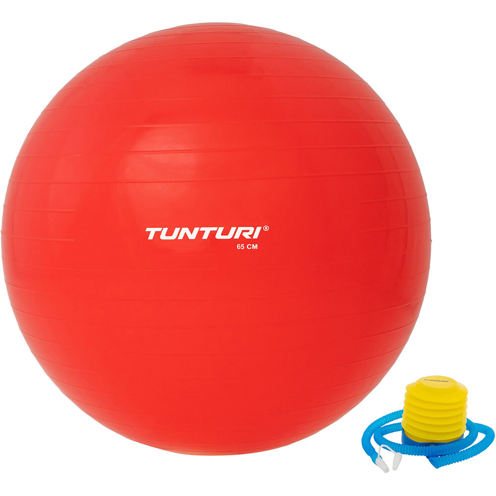 Tunturi Gym ball 65 cm red - Gimnasia y aeróbic