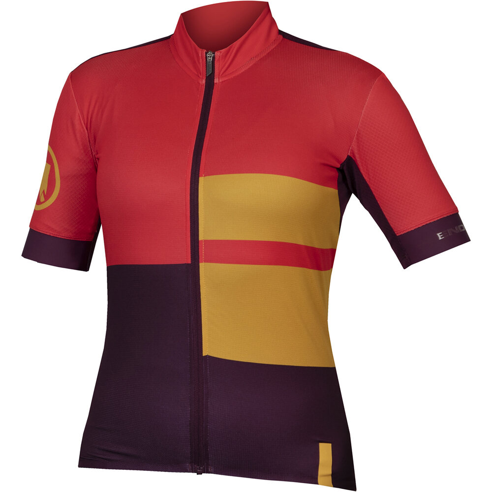 Endura FS260 Print Short Sleeve Jersey Woman 2023 - Maillots ciclistas