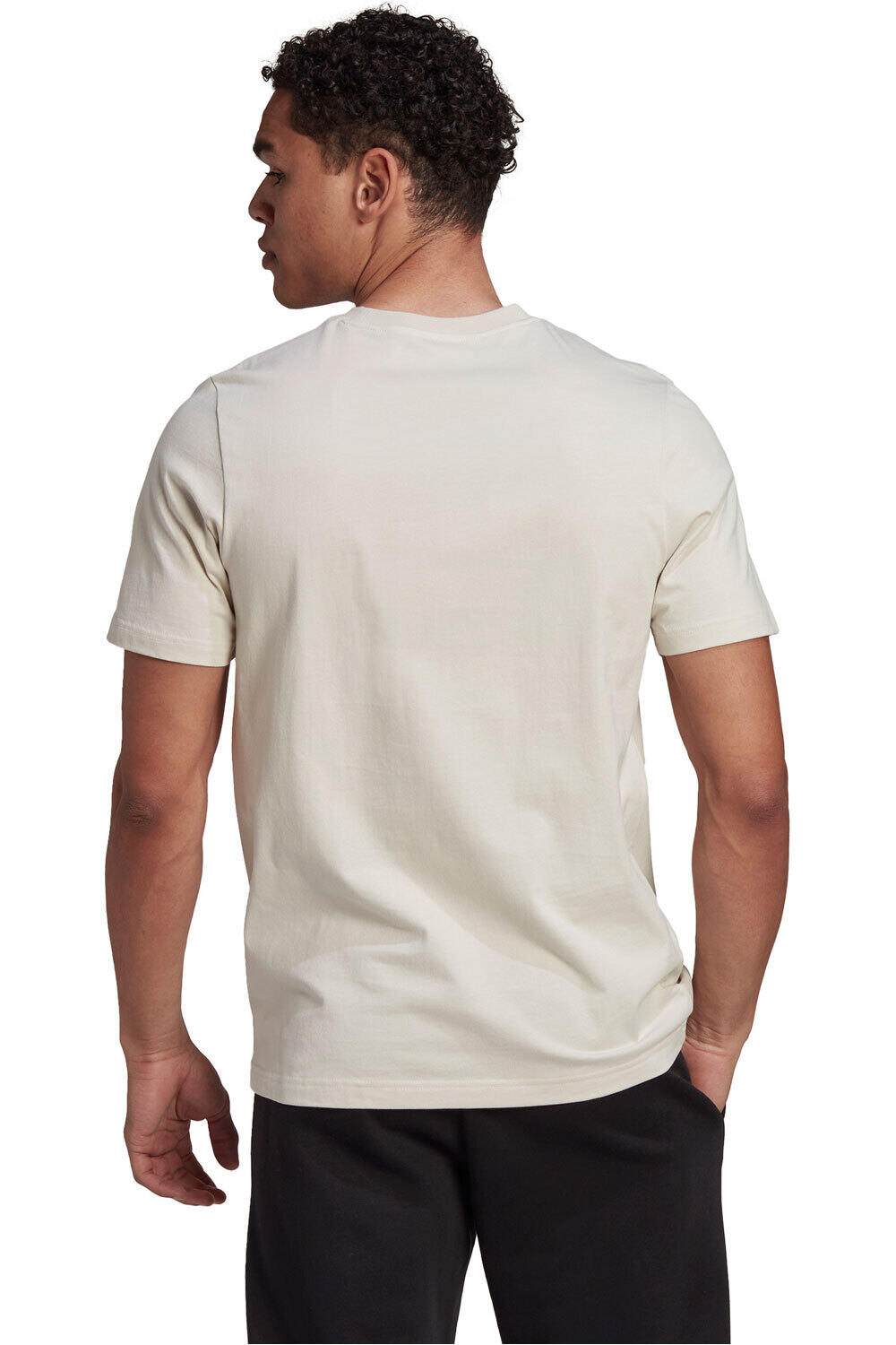 Adidas Essentials Big Logo T-Shirt aluminium white