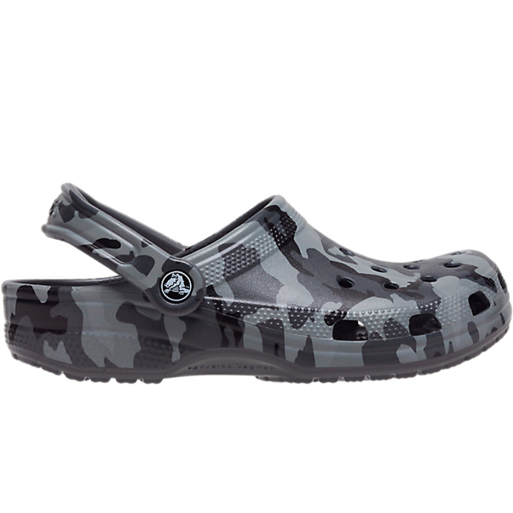 Crocs Classic Printed Camo Clog (206454) slate grey/multi
