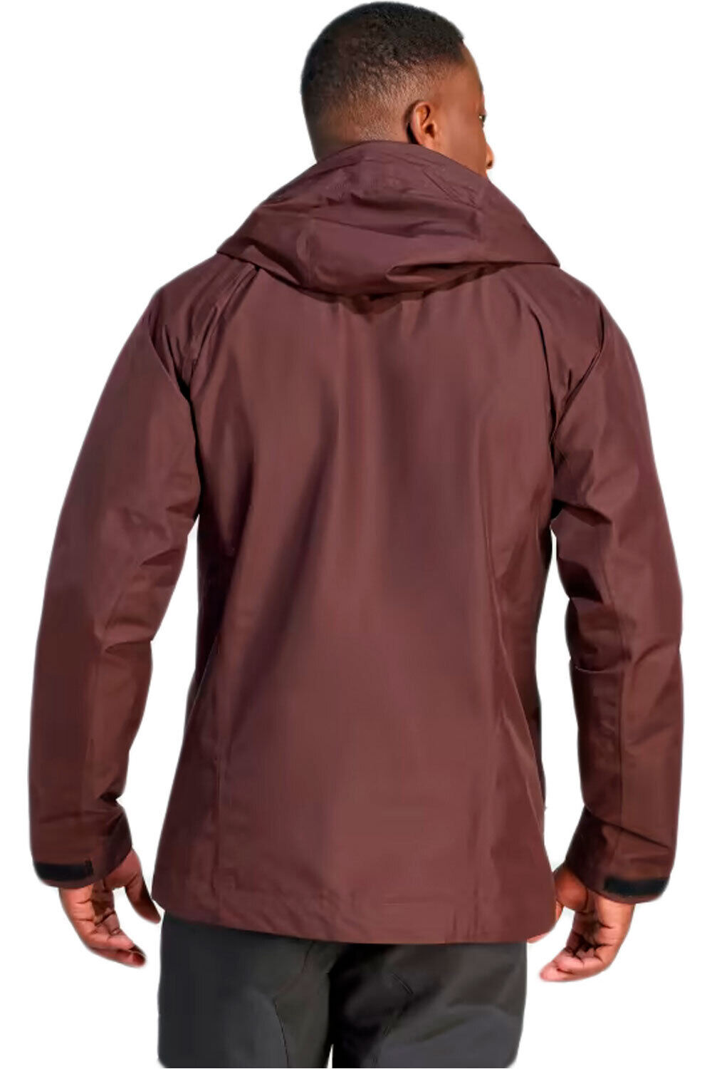 Comprar en oferta Adidas Man TERREX Xperior GORE-TEX Paclite Rain Jacket shadow brown (IB4260)