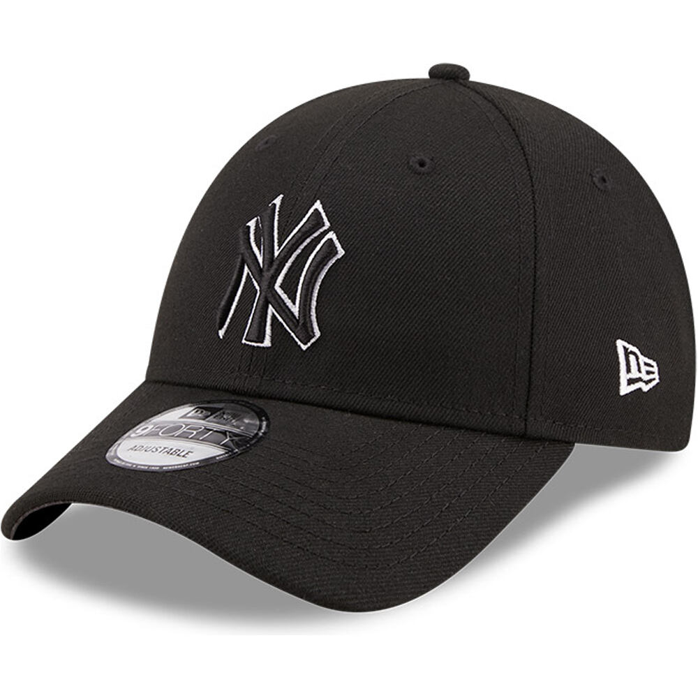Comprar en oferta New Era New York Yankees MLB Pop Outline Negro 9Forty Gorra Ajustable