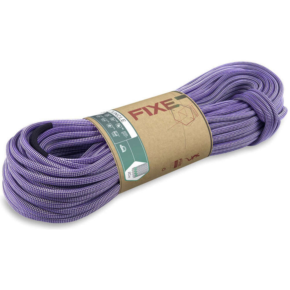 Fixe Jungle 9,6mm (70m, violet-white) - Cuerdas de escalada