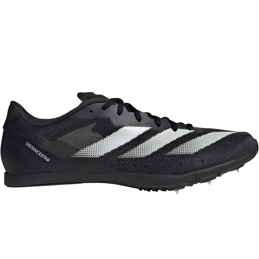 Adidas Distancestar Track Shoes black - Zapatillas de atletismo