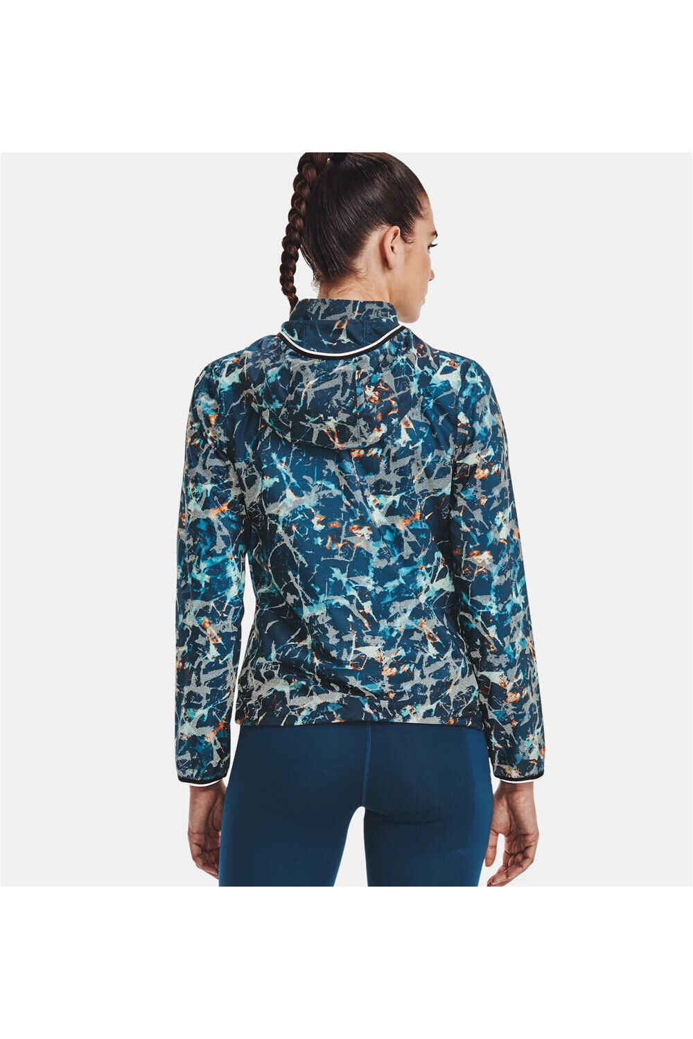 Under Armour Storm OutRun The Cold Jacket Women petrol blue/black