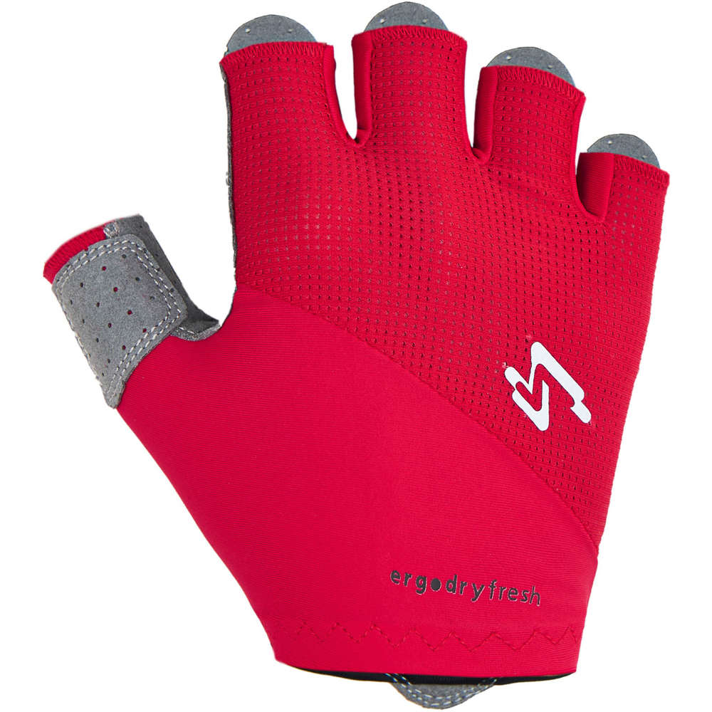 Spiuk Anatomic Short Glove 22 red - Guantes de ciclismo