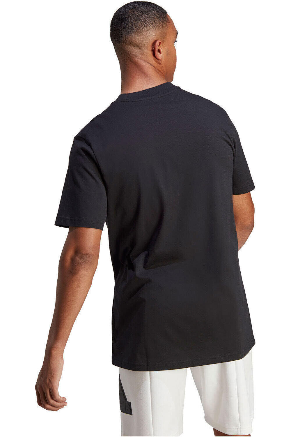 Adidas Future Icons Badge of Sports T-Shirt Men (IC3709) black-white - Camisetas hombre
