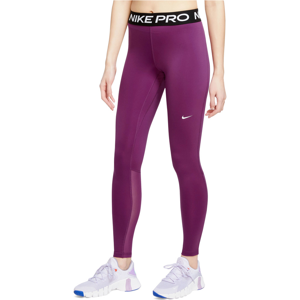 Comprar en oferta Nike Women Tight Pro 365 Tight (CZ9779) viotech/Blck-Wht