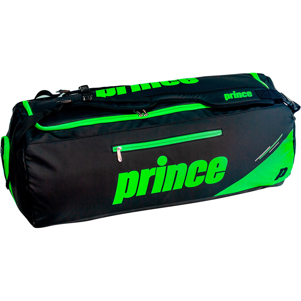 Prince Premium Tournament L Tennis Bag black/yellow - Bolsas de tenis