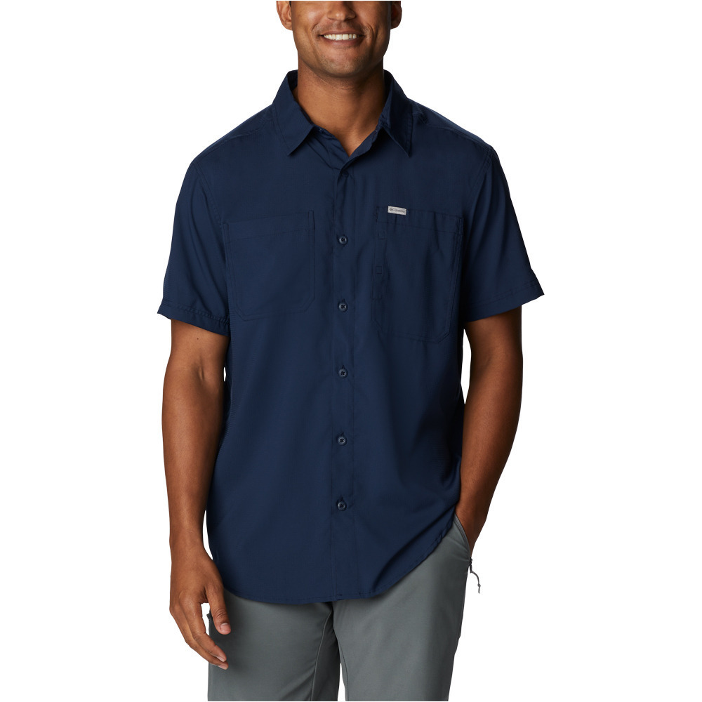 Comprar en oferta Columbia Silver Ridge™ Utility Lite Short Sleeve Shirt (2030725) blue