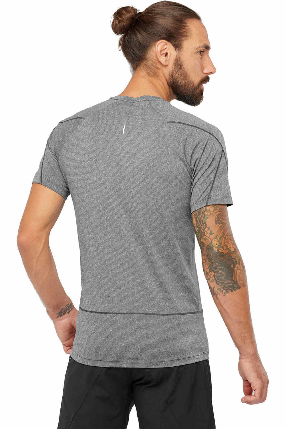 Comprar en oferta Salomon Cross Run M T-Shirt (LC2050) deep black/heather