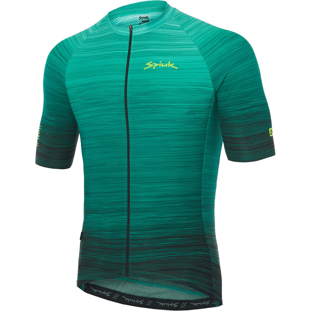 Spiuk Helios Summun Short Sleeve Jersey 2023 teal - Maillots ciclistas