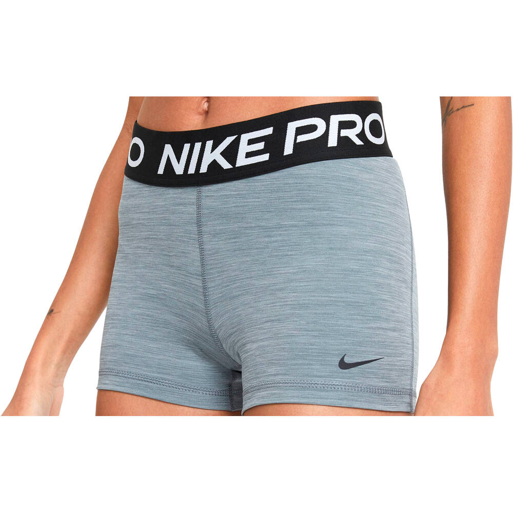 Nike Pro Shorts Women (CZ9857) smoke grey/heather/black/black