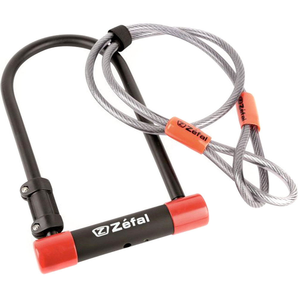 Comprar en oferta Zéfal U-lock With Padlock Cable 13 Cm Orange,black 10 x 120 mm
