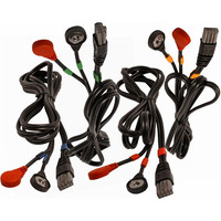 Compex accesorio electroestimulador JUEGO CABLES vista frontal