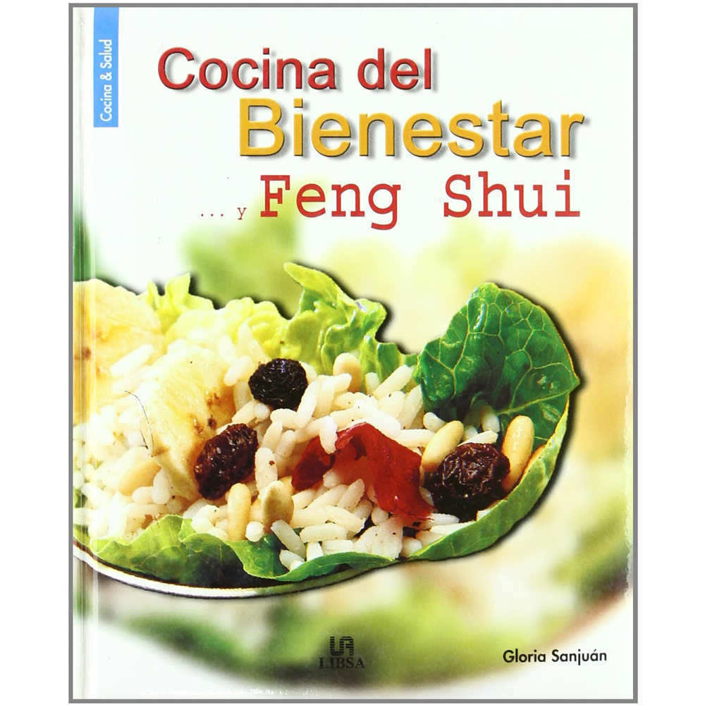 Libsa libros Cocina del bienestar... Y Feng Shui vista frontal