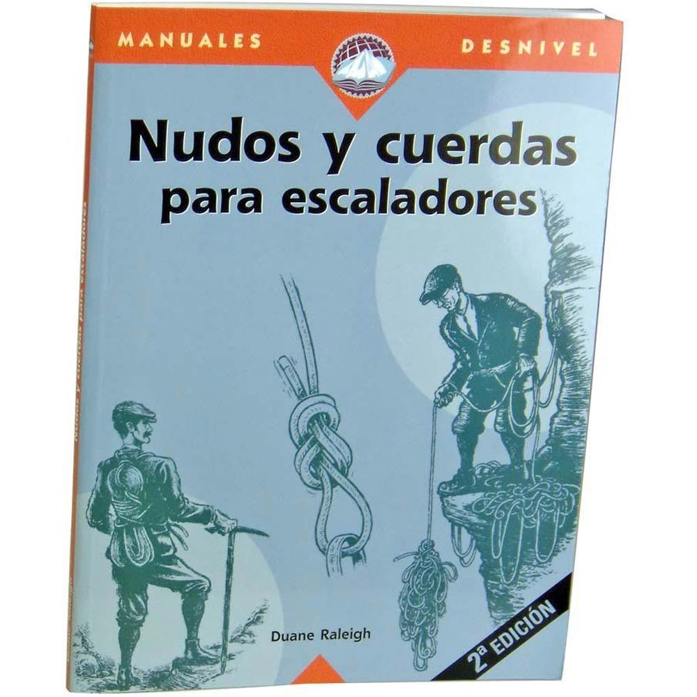 Desnivel libros NUDOS Y CUERDAS PARA ESCALADORES vista frontal