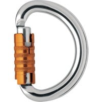 Petzl mosquetón seguridad OMNI TRIACT LOCK vista frontal