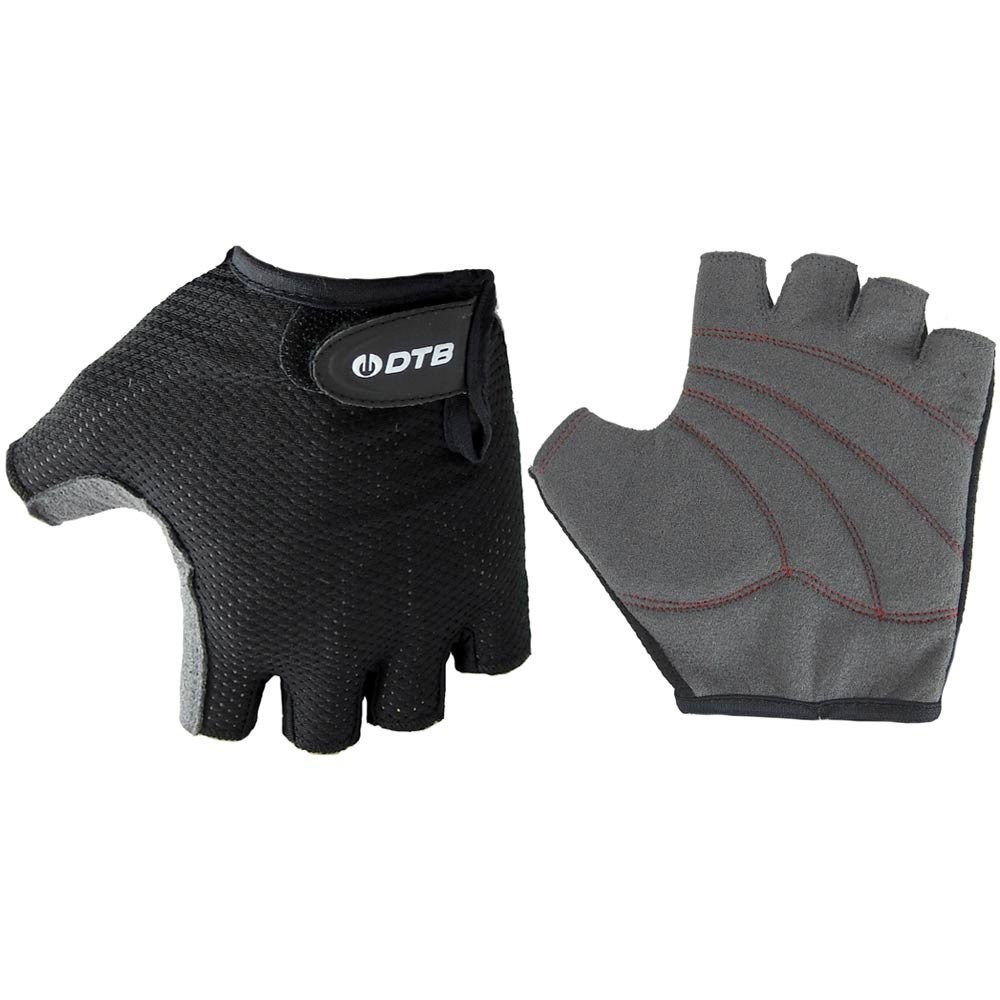 Dtb guantes cortos ciclismo G-RUTA vista frontal