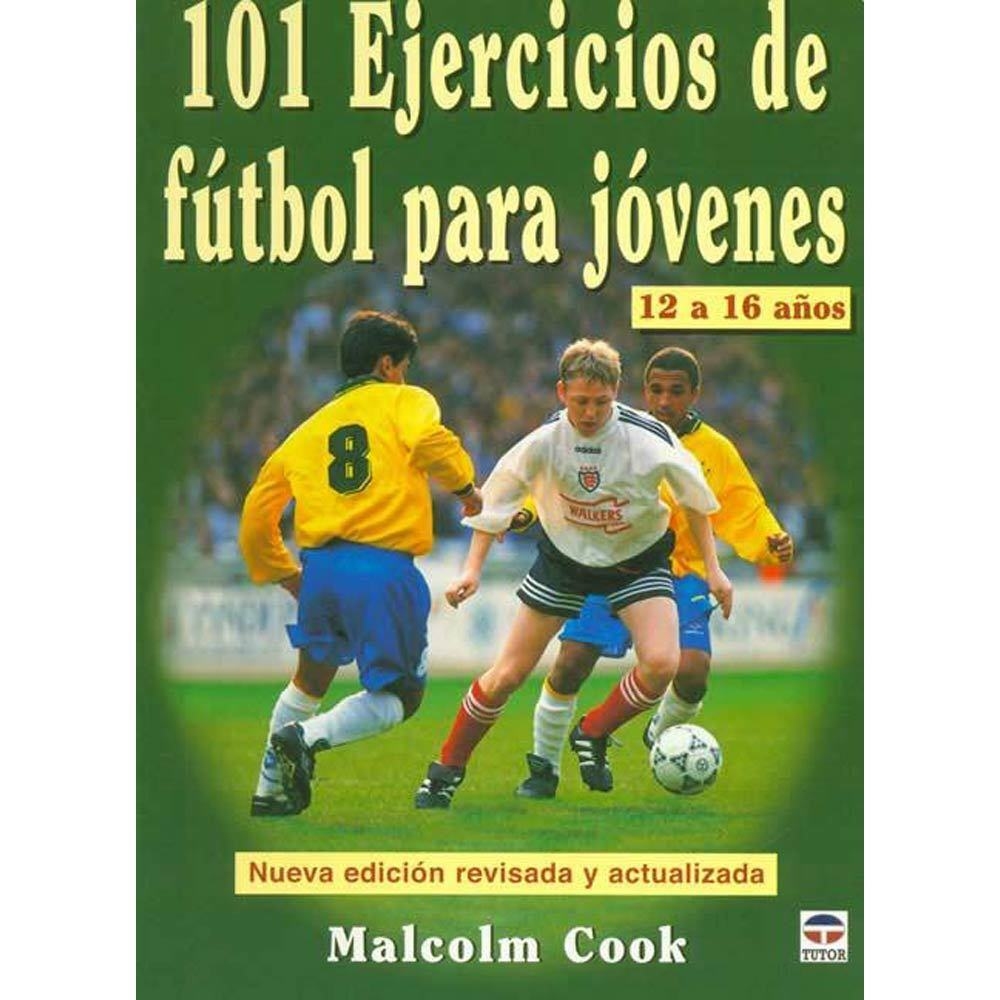 Tutor libros 101 EJERCICIOS DE FUTBOL PARA JOVENES vista frontal