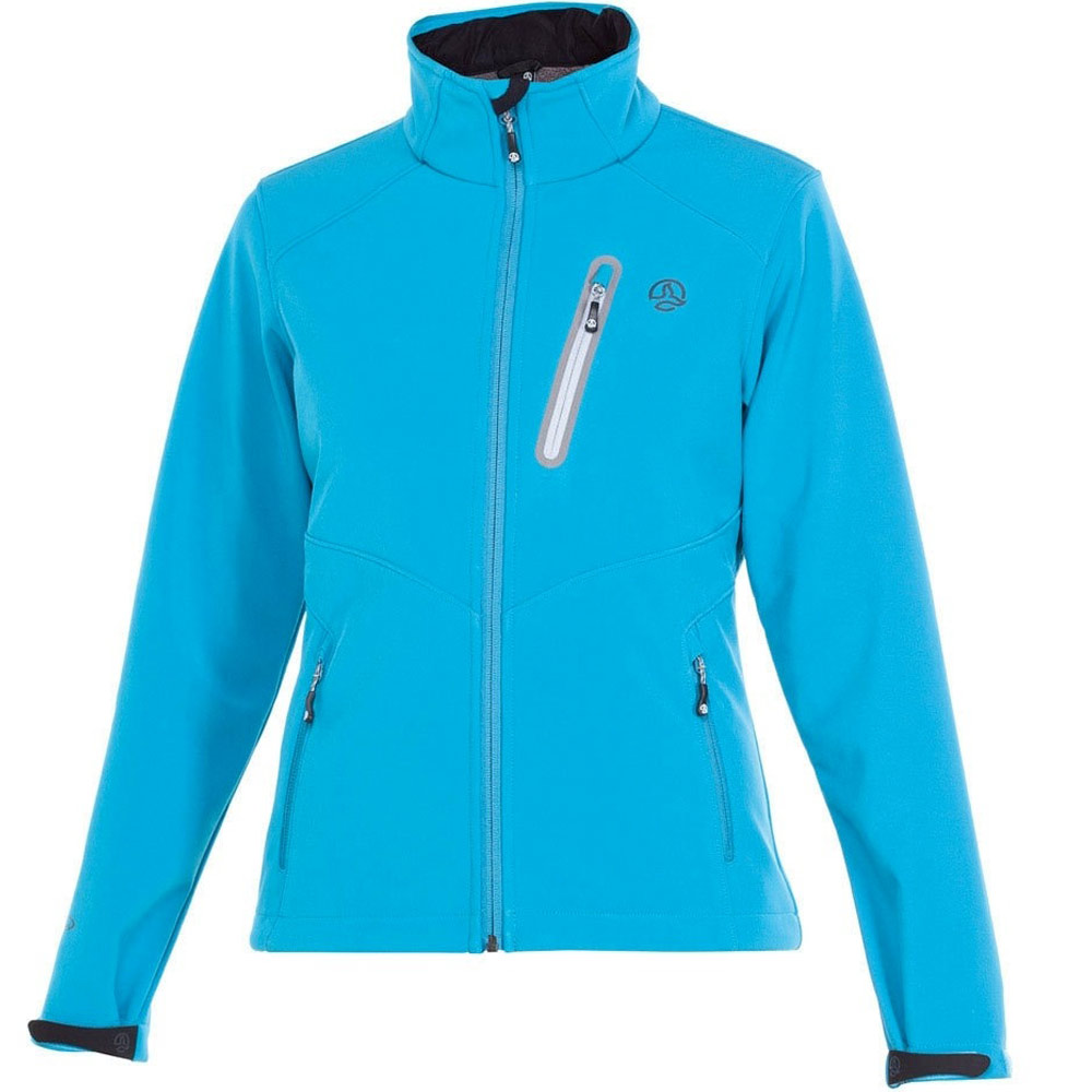 Ternua chaqueta softshell mujer CHAQUETA BROWNE vista frontal