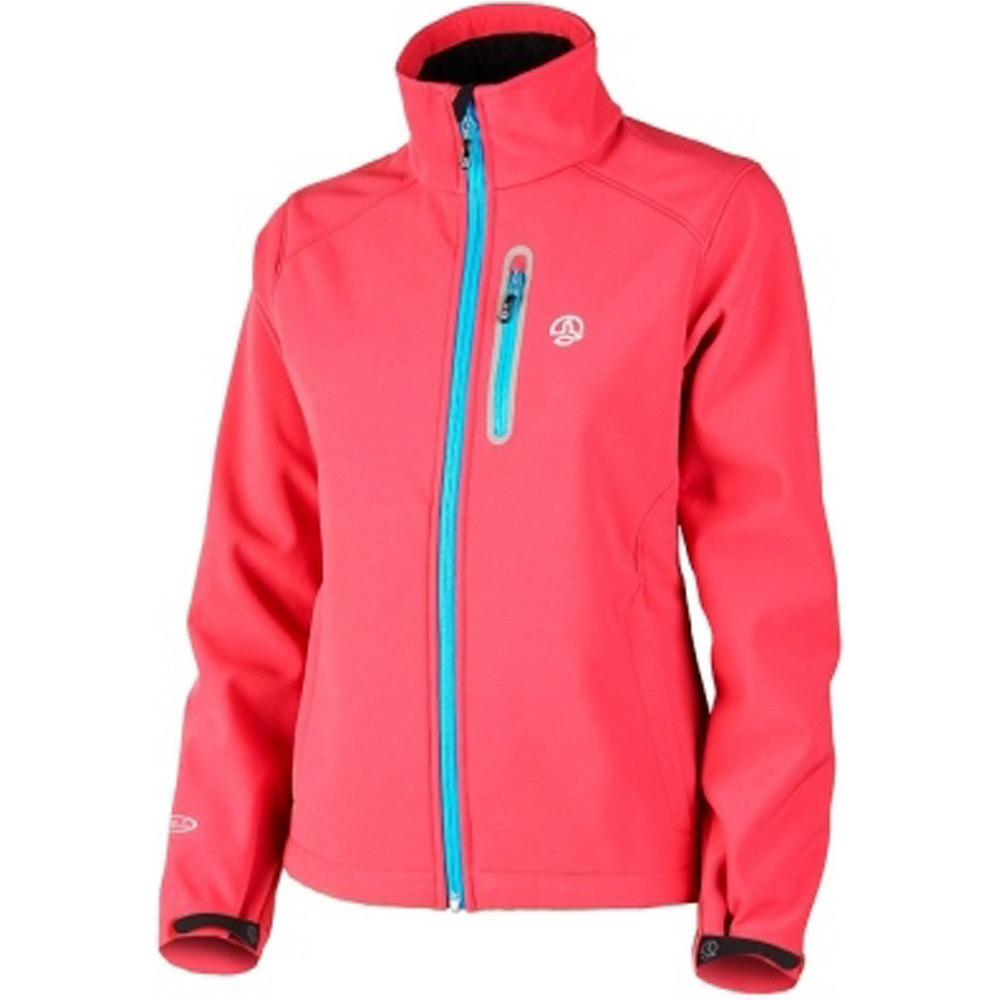 Ternua chaqueta softshell mujer CHAQUETA LEVALLY vista frontal