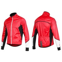 Spiuk cortavientos ciclismo hombre CHAQUETA RACE HOMBRE 2014 ROJO/NEGRO vista frontal