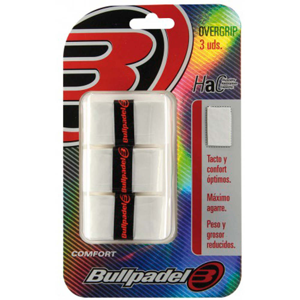 Bullpadel overgrip pádel OVERGRIP GB1200 vista frontal