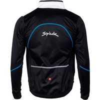 Spiuk cortavientos ciclismo hombre CHAQUETA FS SPIUK HOMBRE 2014 NEGRO/BLANCO/AZUL vista trasera