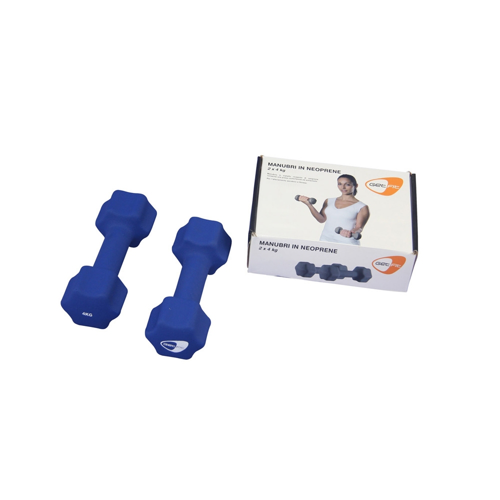 Get Fit mancuernas NEO DUMBBELL 2x4KG vista frontal