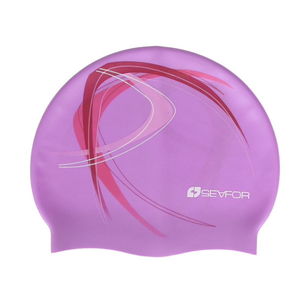 Gorro Natacion Morado de Silicon