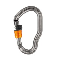 Petzl mosquetón seguridad VERTIGO WIRE-LOCK vista frontal