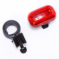 Ozone luz trasera bicicleta LUZ TRASERA 3 LED vista frontal