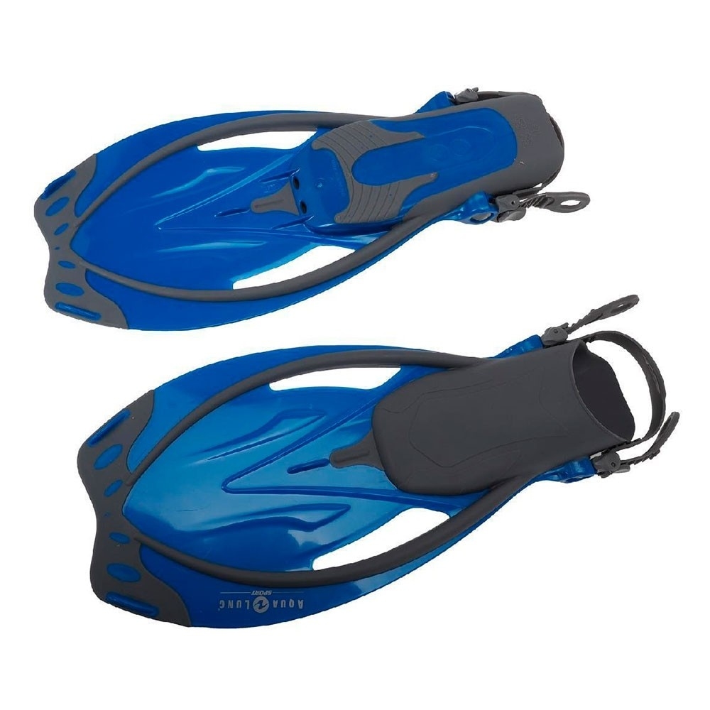 Aqualung kit gafastubo y aletas snorkel SET YUCATAN BLUE L/XL 03