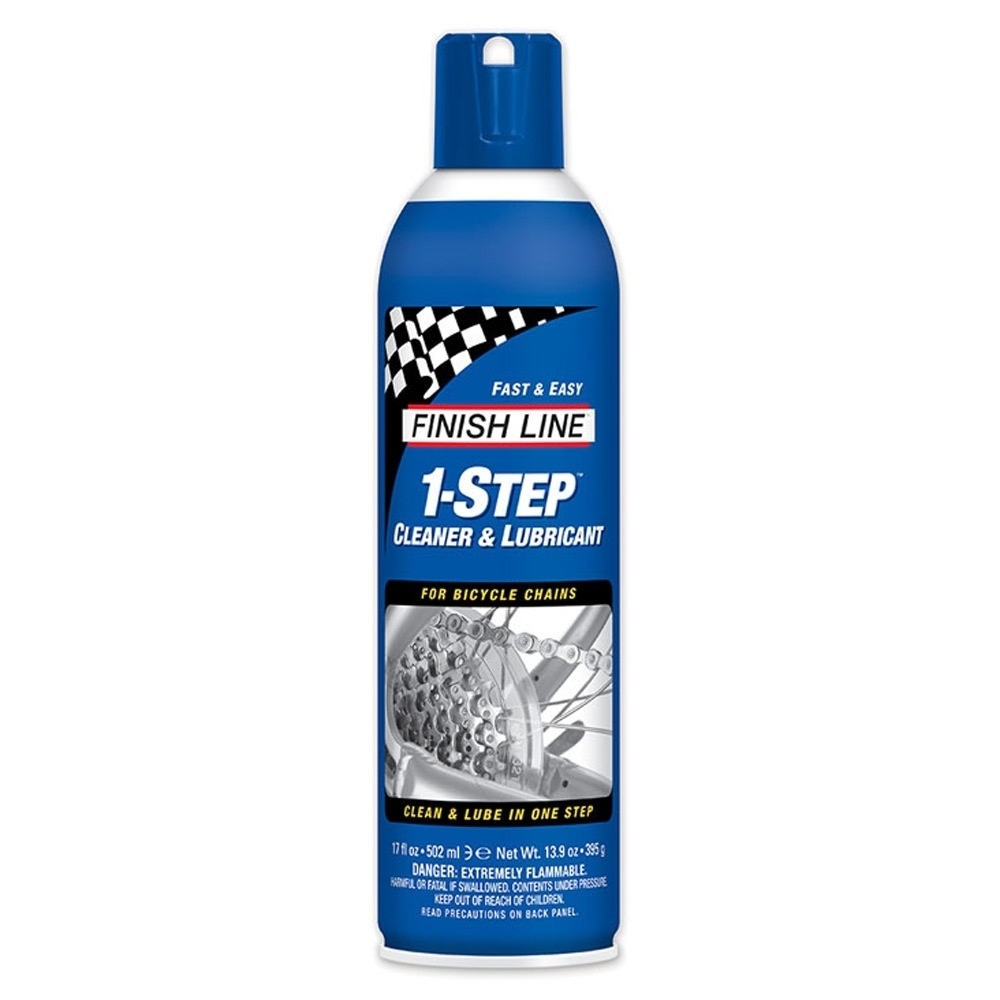 Finish Line aceites y lubricante bicicleta LUBRICANTE 1-PASO AEROSOL 17OZ vista frontal