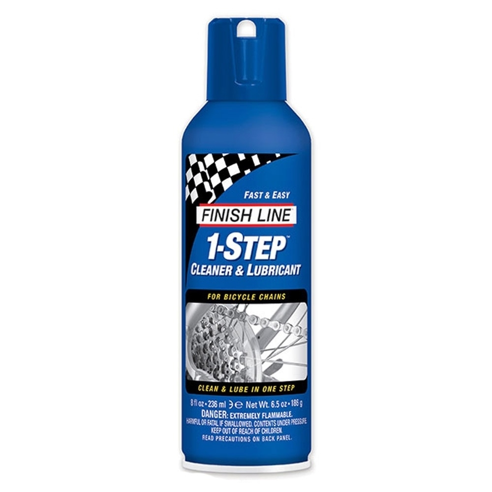 Finish Line aceites y lubricante bicicleta LUBRICANTE 1-PASO 8OZ AEROSOL vista frontal