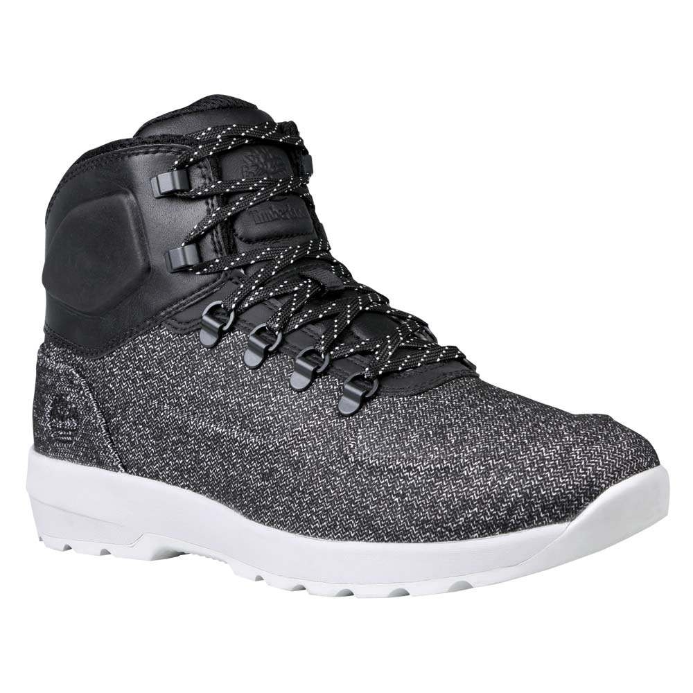 Timberland zapatilla moda hombre WESTFORD MID EMBOSS BLACK lateral exterior